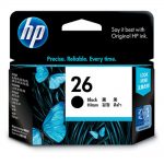 Genuine HP 26 Black Ink Cartridge 51626AA