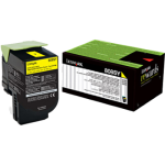 Genuine Lexmark CX310 CX410 CX510 808SY Yellow Toner Cartridge Return Program