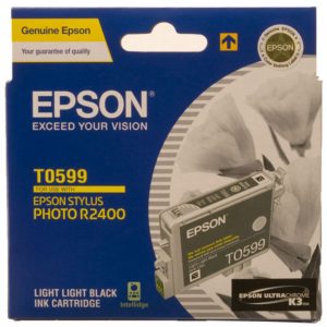 Genuine Epson T0599 Light Black Ink Cartridge