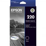 Genuine Epson 220 Black Ink Cartridge Standard Yield