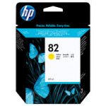 Genuine HP 82 Yellow Ink Cartridge C4913A
