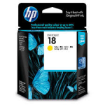 Genuine HP 18 Yellow Ink Cartridge C4939A
