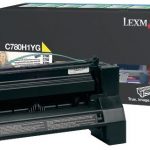 Genuine Lexmark C780 Yellow Toner Cartridge High Yield