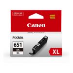 Genuine Canon CLI-651XLBK Black Ink Cartridge High Yield