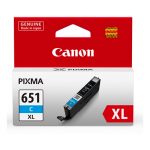 Genuine Canon CLI-651XLC Cyan Ink Cartridge High Yield
