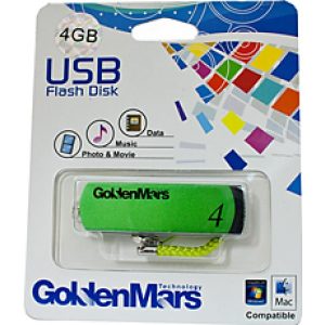 4GB USB Drive - Golden Mars