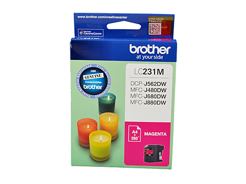 Genuine Brother LC-231 Yellow Ink Cartridge LC-231Y
