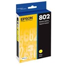 Genuine Epson 802 Yellow Ink Cartridge Standard Yield