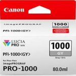 Genuine Canon PFI-1000GY Grey Ink Cartridge