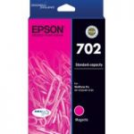 Genuine Epson 702 Magenta Ink Cartridge Standard Yield