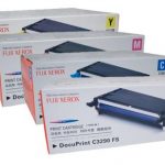 4 Pack Genuine Fuji Xerox DocuPrint C3290 C3290FS Toner Cartridge Set