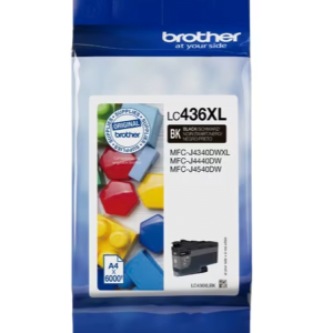 Genuine Brother LC-436XL Black Ink Cartridge LC-436XLBK