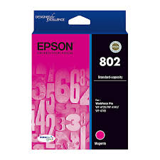 Genuine Epson 802XL Magenta Ink Cartridge High Yield